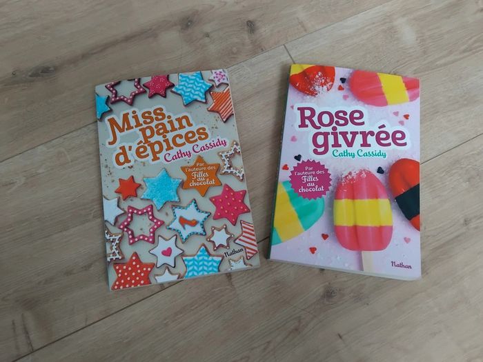 Livres Miss Pain d'épices et Rose givrée