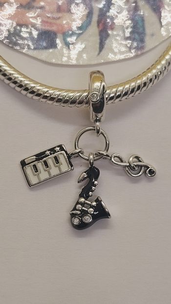 Charm musique argent s925 