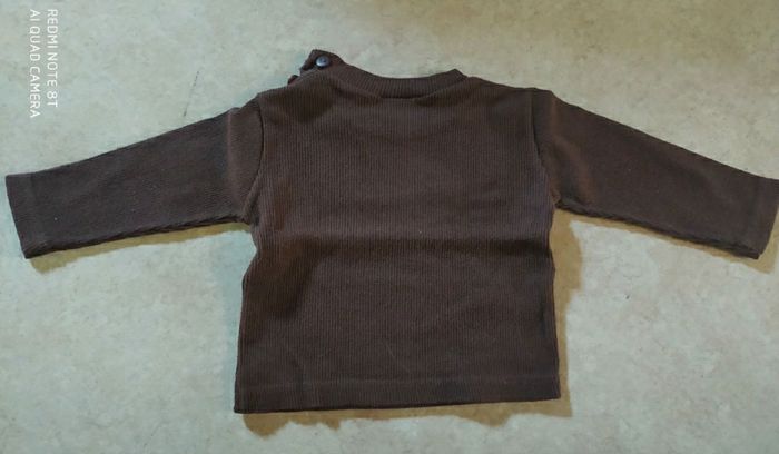 T-shirt manche longue 6 mois - photo numéro 3