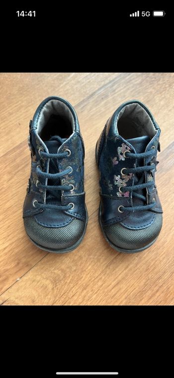 Chaussures cuir bébé fille