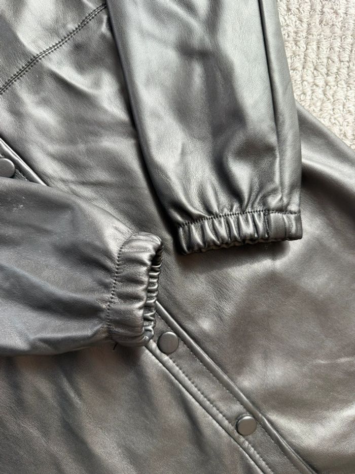 Veste longue similicuir (14 ans ) - photo numéro 4