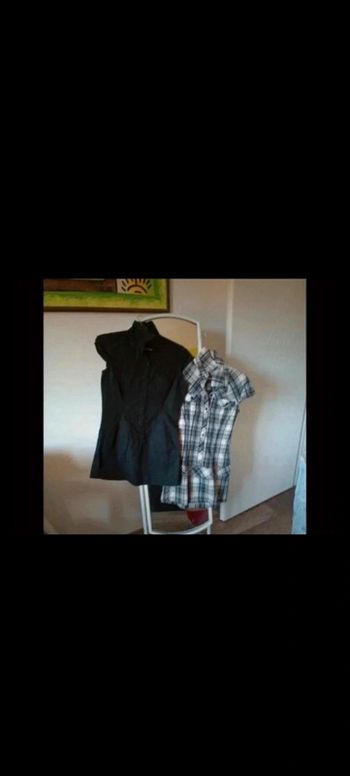 Lot de 2 tuniques chemise