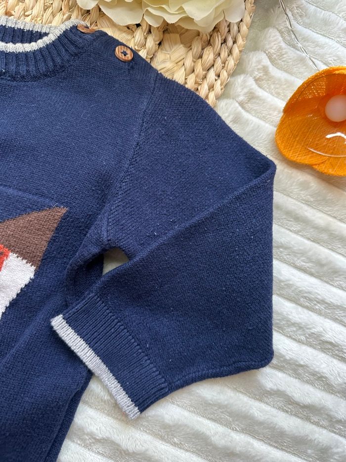 Pull 12 mois renard Mots d’enfants - photo numéro 2