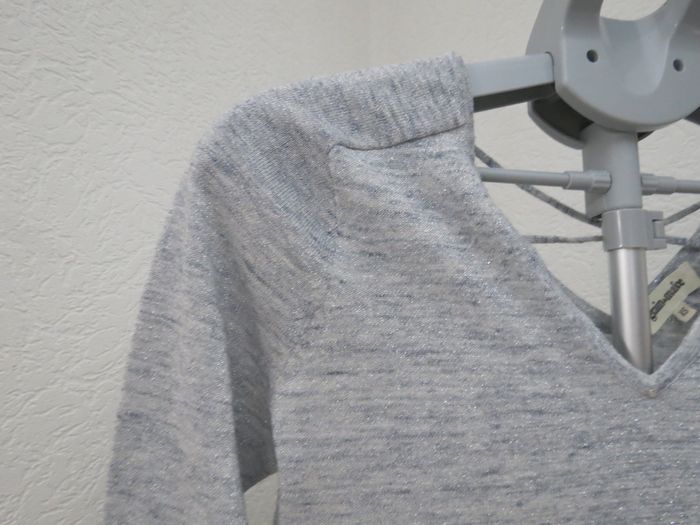 💎 Pull gris pailleté – chic discret & intemporel 💎 - photo numéro 5