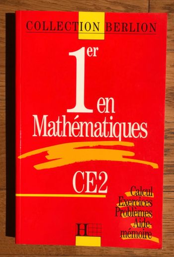 1er en Mathématiques CE2 - collection Berlion