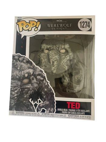Figurine Funko Pop Marvel Werewolf By Night Ted 1274 neuf