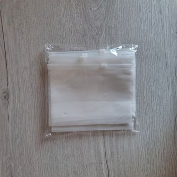 Lot de 13 enveloppes blanches transparentes 18x13 cm - Emballage ou transport produits de beauté