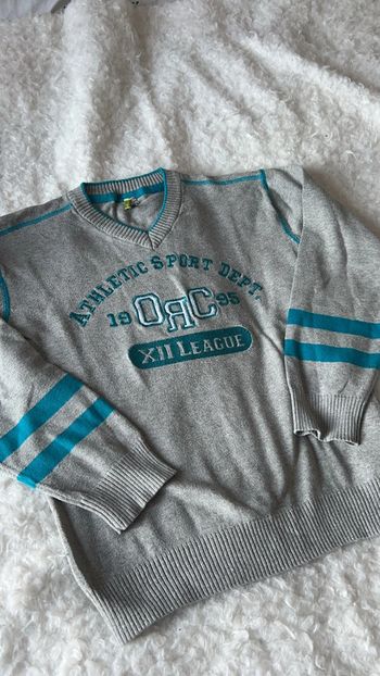 Pull gris Orchestra 12 ans