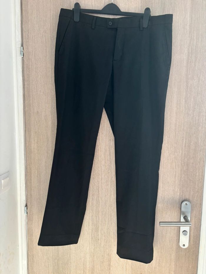 Pantalon de costume noir🤵 Zara T46 - photo numéro 2
