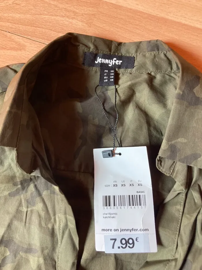 Chemise Jennifer neuve militaire XS - photo numéro 2