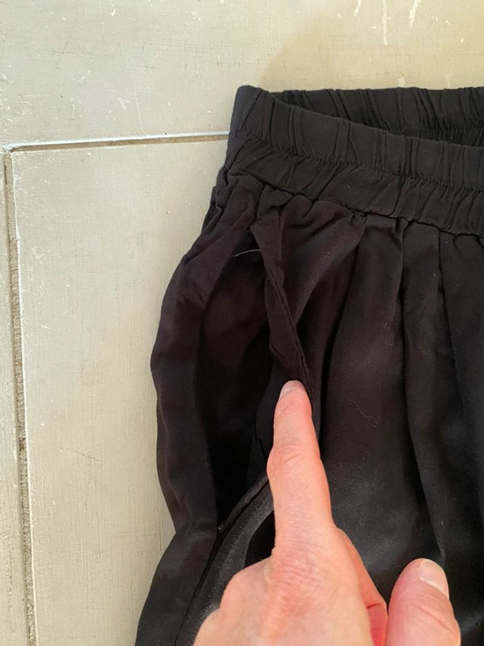 Pantalon noir fluide WDG taille S - photo numéro 8