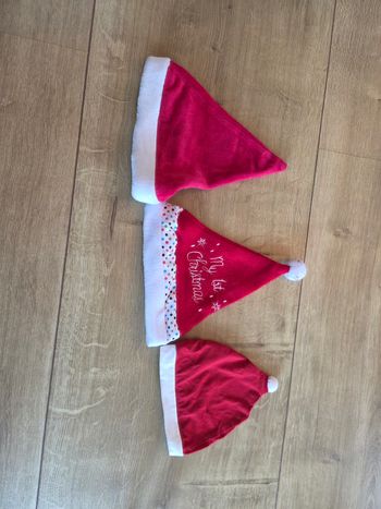 Lot de 3 bonnets 1 mois 