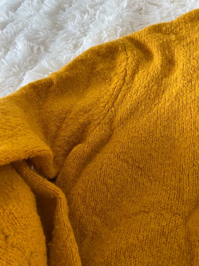 Pull jaune moutarde Jennyfer taille S - photo numéro 6