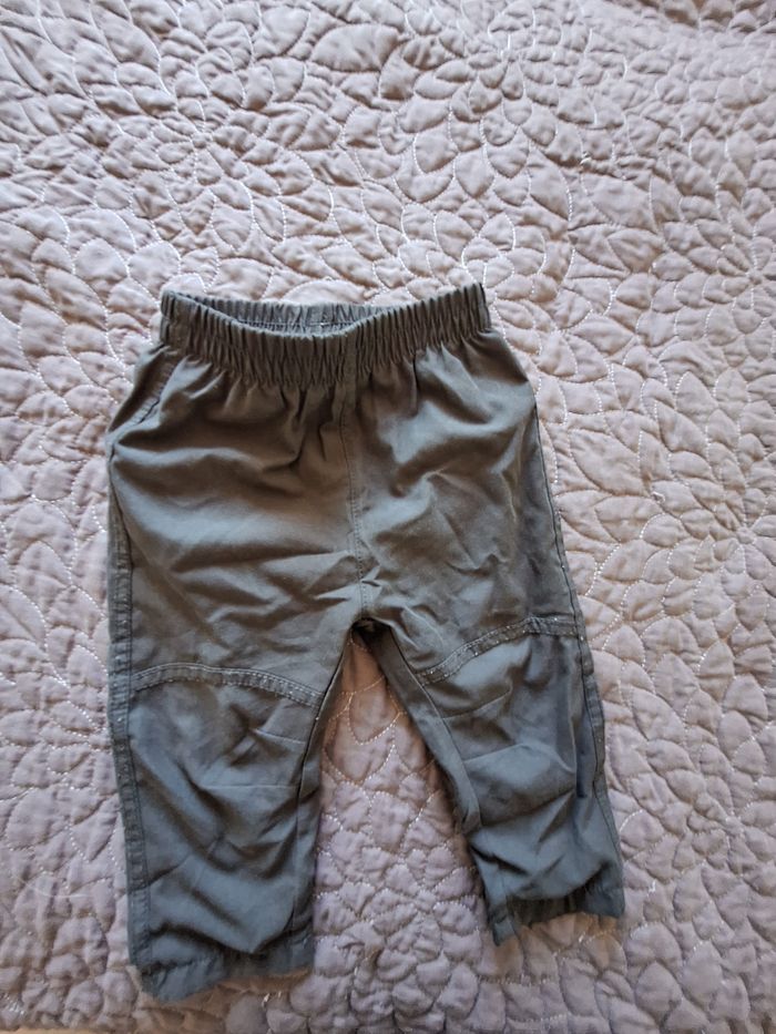 Lot manteau et tee shirt manches longues bébé garçon 12 Mois (TAO) + 1 pantalon gratuit - photo numéro 7