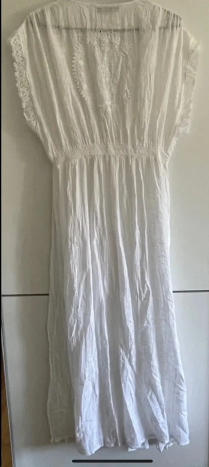 Robe kimono de plage échancré Zara taille XS - photo numéro 7