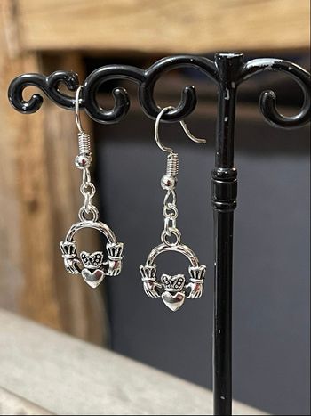 Boucles d'oreilles en métal argenté Buffy contre les vampires angel 