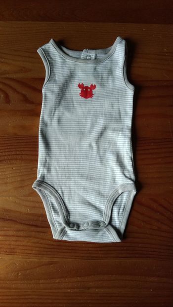 bodie body rayé sans manches okaidi garcon 3 mois