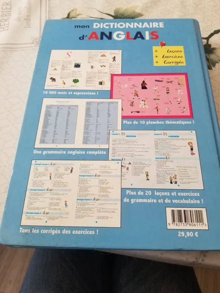 Mon dictionnaire d' Anglais 304 pages - photo numéro 4