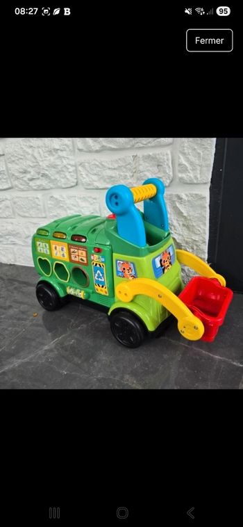 Camion poubelle vtech