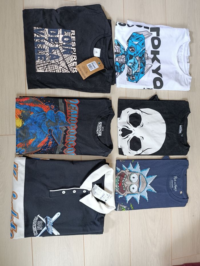 Lot de Tee shirt garçon taille S