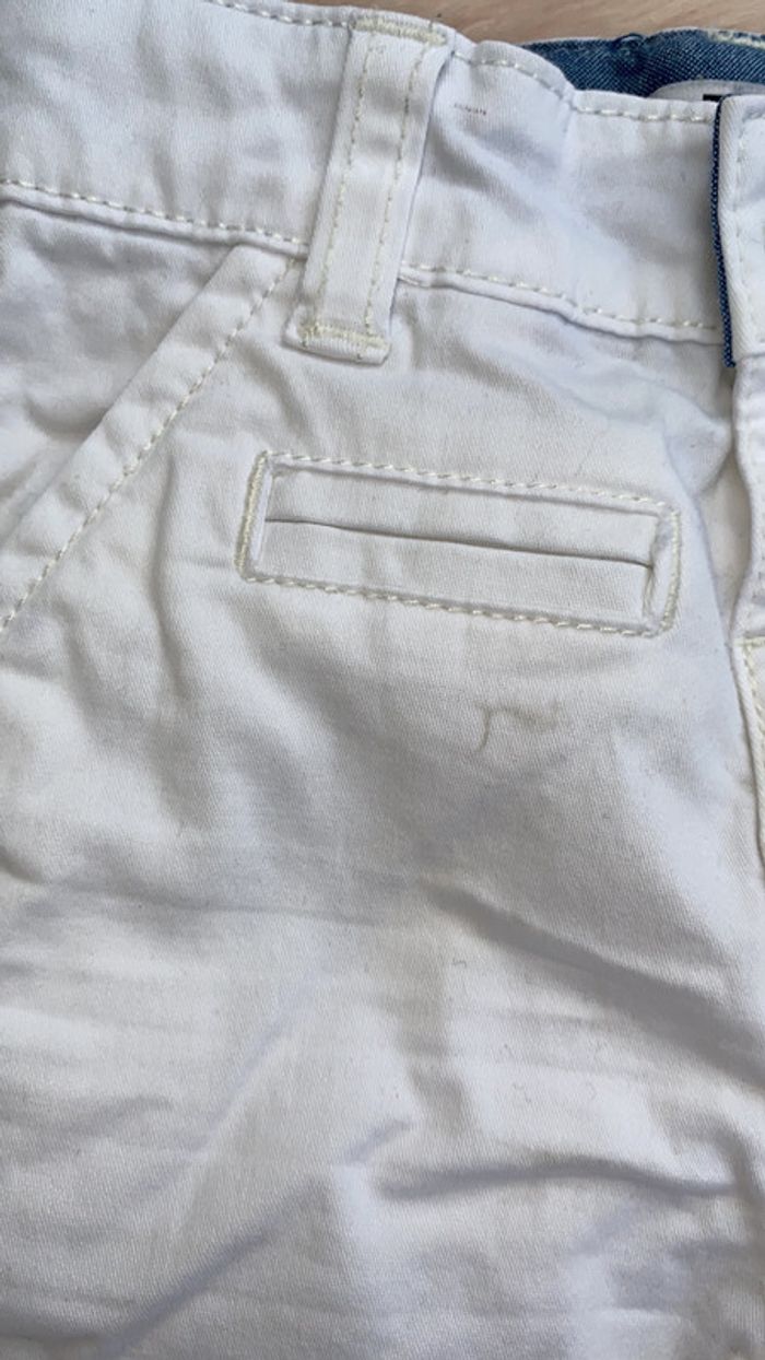 Pantalon jean blanc Gemo - photo numéro 4
