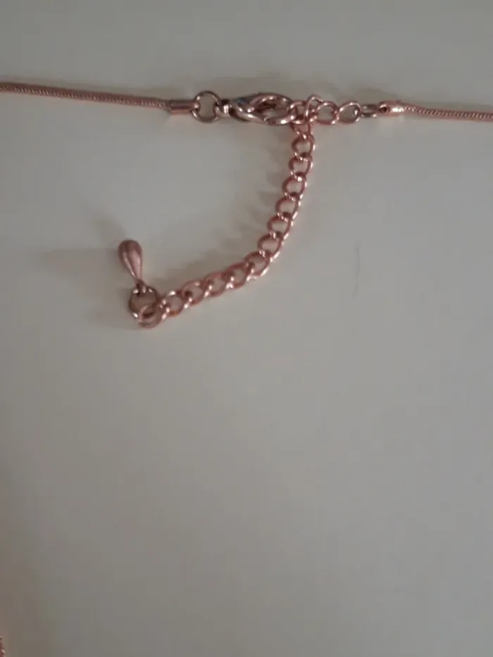 Pendentif ras de cou plaque style émaux - photo numéro 3
