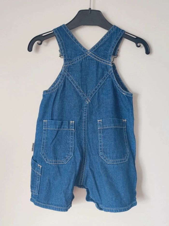 Salopette Short Jean / Petit Bateau - 3 mois - photo numéro 3