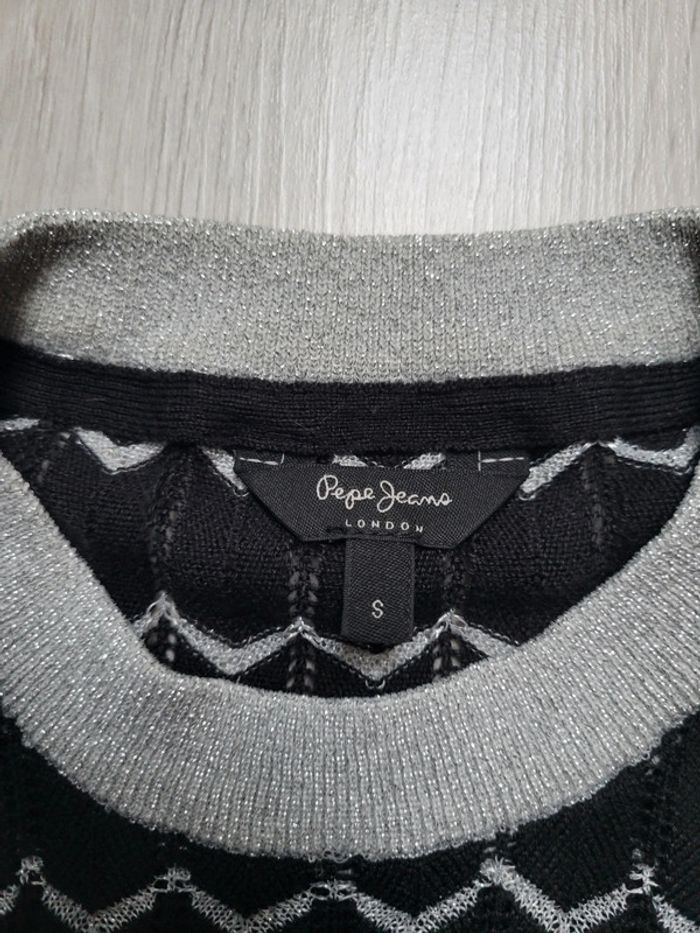 Pull léger ajouré Pépé jeans taille S - photo numéro 2