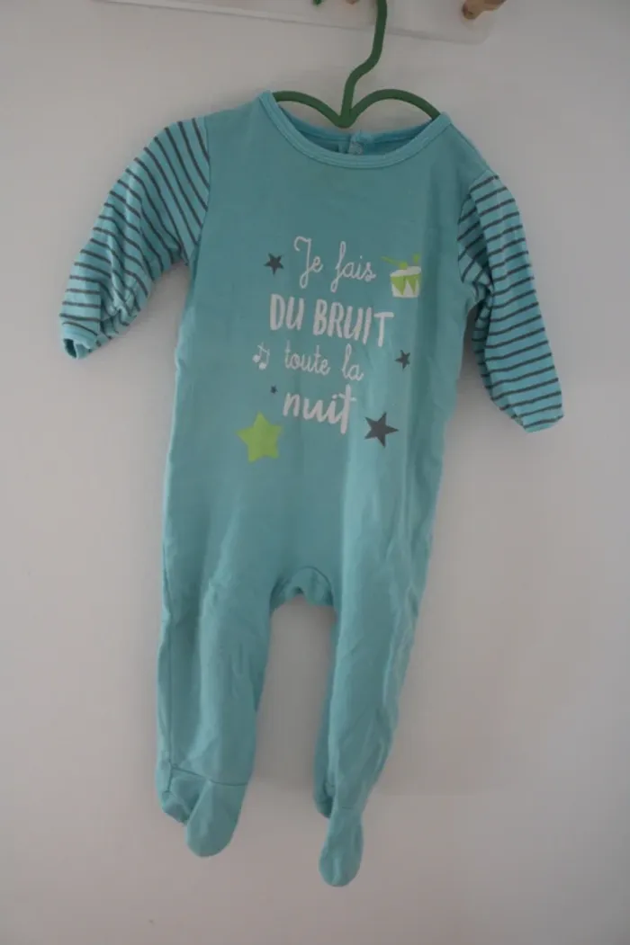 Lot pyjamas automne garçon 12 mois - photo numéro 3