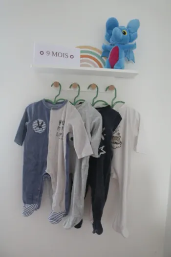 Lot pyjamas hiver garçon 9 mois