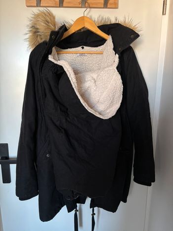 Parka évolutive maternité et portage 3 en 1 Vertbaudet T.38 en TBE