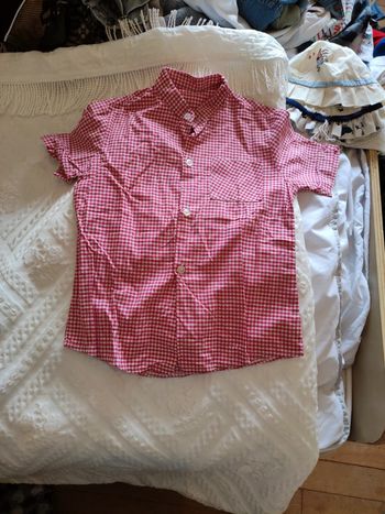 Chemise a carreaux vintage 6 ans
