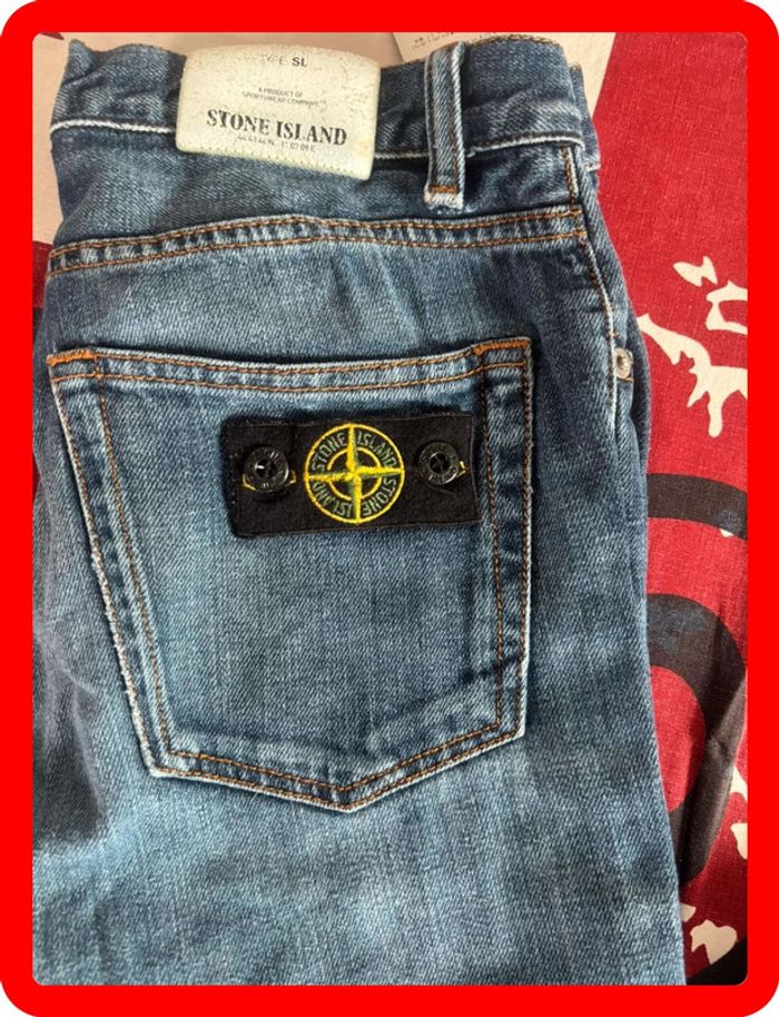 Jeans Stone Island Junior taille xs - photo numéro 3