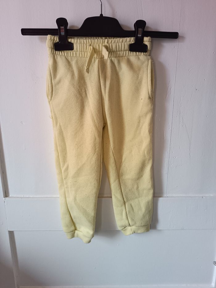 Pantalon jogging jaune