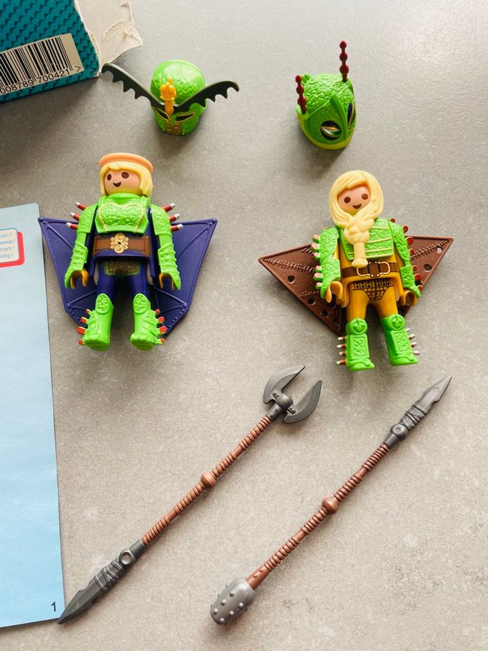 Lot playmobils dragons - photo numéro 2