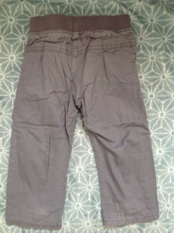 Pantalon doublé gris Tape à l'œil - 12 mois - photo numéro 3