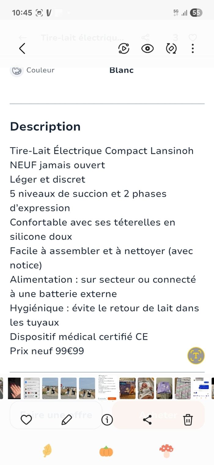 Tire lait électrique - photo numéro 5