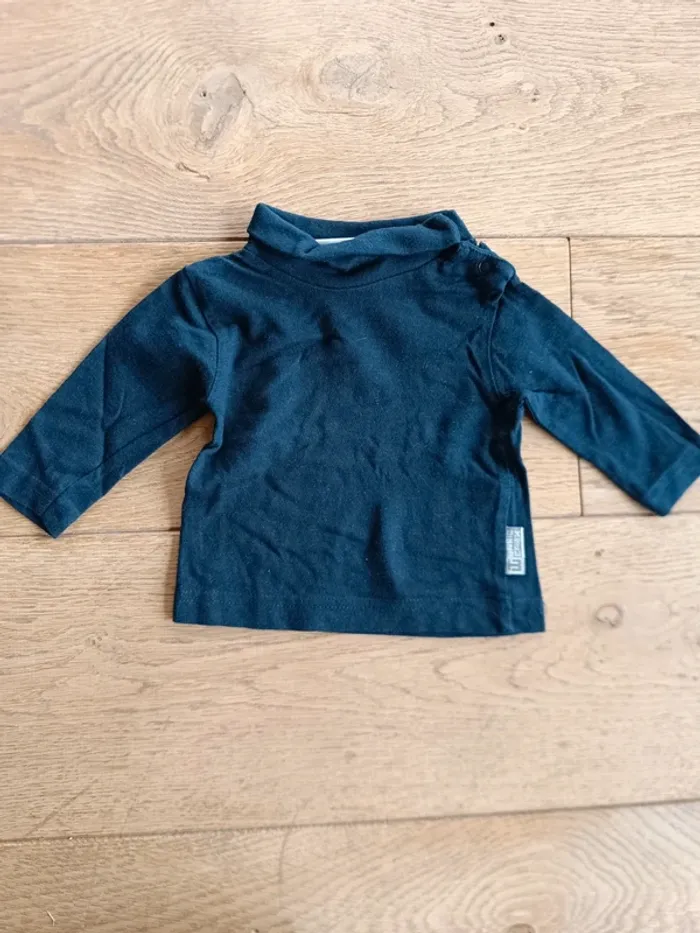 Sous pull bleu marine