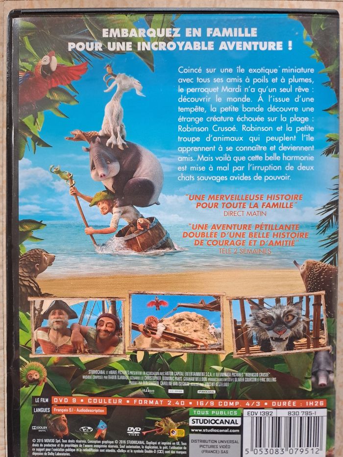 DVD ROBINSON CRUSOE / " Studio Canal " - photo numéro 2