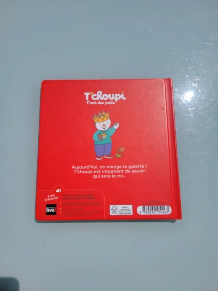 Livre T'choupi : à lire et à écouter, tome 38 🥧 T'choupi aime la galette 🥧 - photo numéro 4
