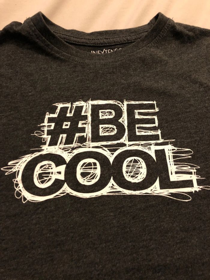 T-shirt #becool - photo numéro 2