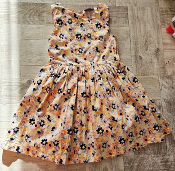 Robe fleurie sergent major 9 ans fille