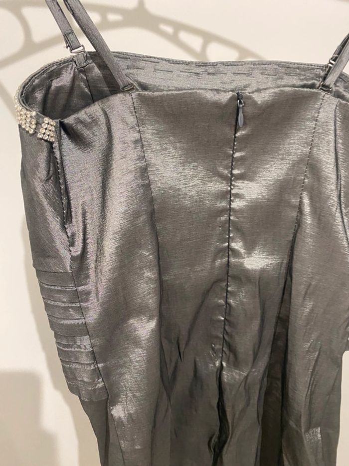 Robe grise habillé - photo numéro 3