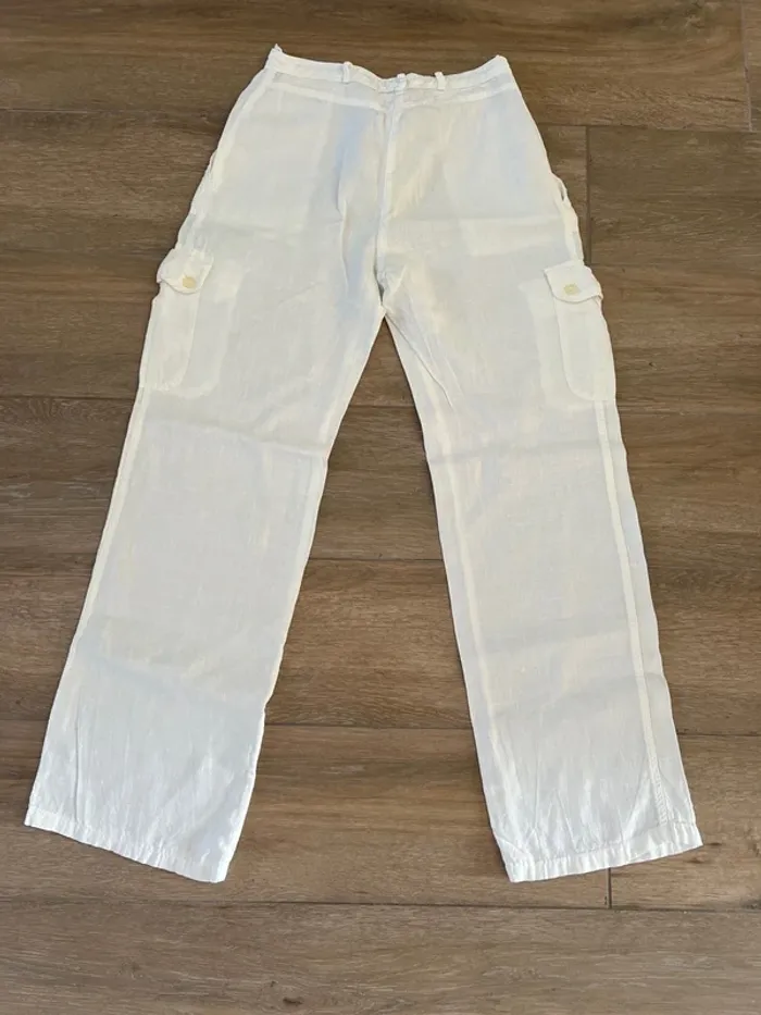 Pantalon en lin taille M - photo numéro 4