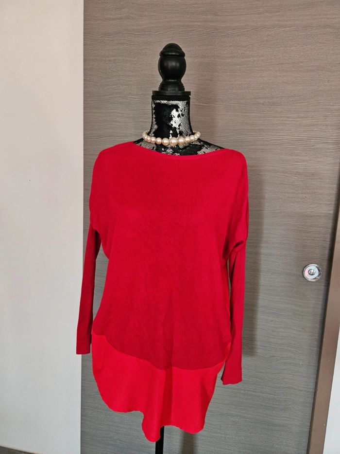 Pull rouge
