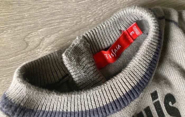 Pull tissaia 3 mois - photo numéro 3