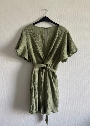 Combishort verte kaki
