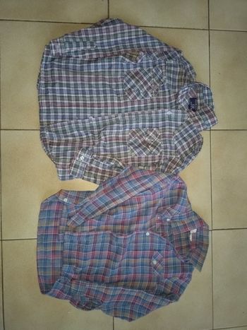 Lot chemises manches longues 8 ans