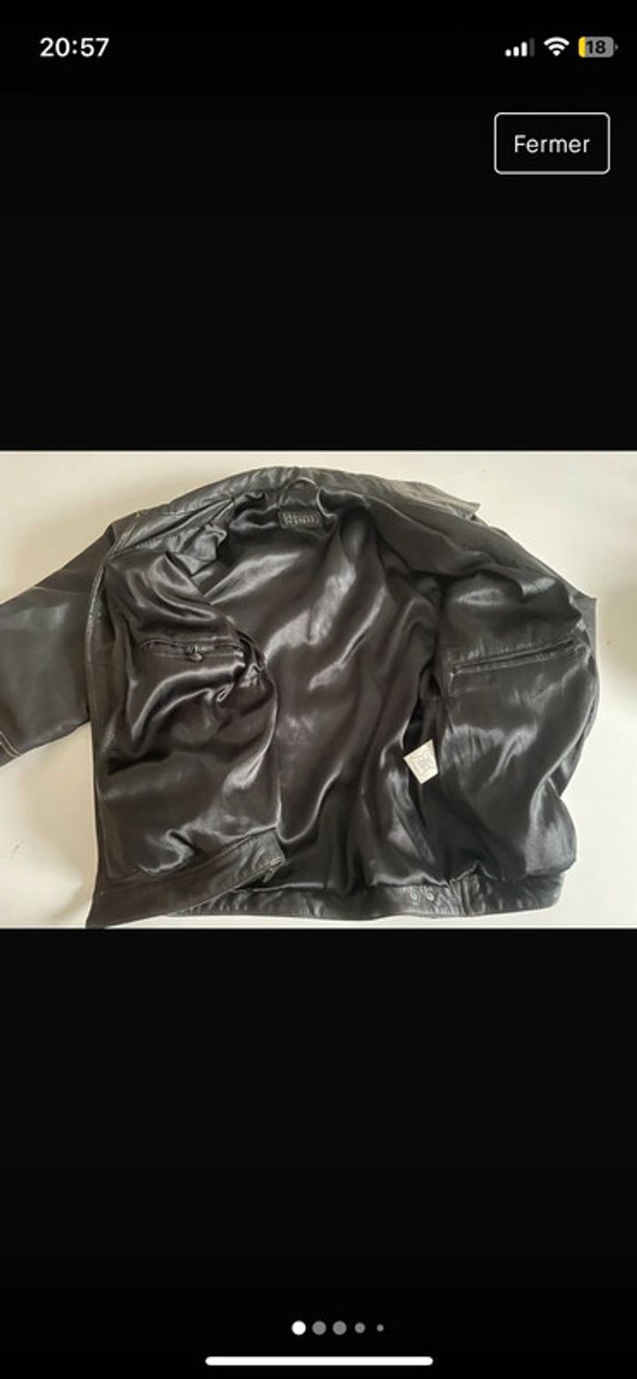 Veste en cuir viaggio taille L - faites des offres