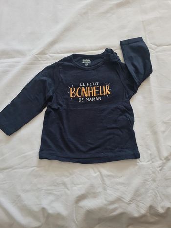 T-shirt ML 18 mois Kiabi